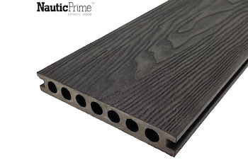 Террасная доска NauticPrime Resine, 148*22*4000, антрацит