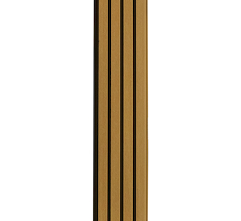 Фасадная (стеновая) реечная панель из дпк CM Wall DUAL, 26x219х3000-4000 мм, CAMEL (КЭМЭЛ)